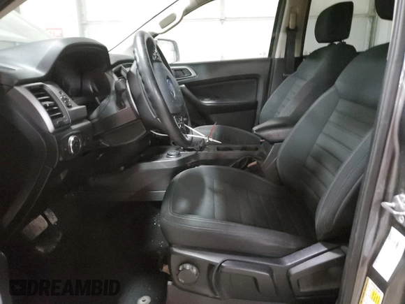 2021 Ford Ranger XL with VIN 1FTER4FH0MLD21833, listed as a Copart auction lot 48241235 with 63,220 mi miles and Salvage Title. Bid and sale history available at DreamBid. Image 7.