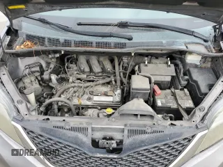 2011 Toyota Sienna SE with VIN 5TDXK3DC0BS121254, listed as a Copart auction lot 58588875 with 151,334 mi miles and Salvage title. Bid and sale history available at DreamBid. Image 12.