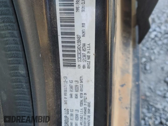 2014 Chrysler 200 Limited z VIN 1C3CCBCG0EN198487, wystawiony jako Copart lot #52913655 z przebiegiem Nie podano mil oraz Szkoda całkowita • Salvage title. Historia ofert i sprzedaży dostępna na DreamBid. Obrazek 14.