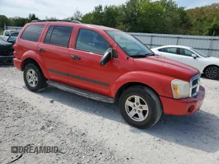 2006 Dodge Durango SLT with VIN 1D4HB48N36F150049, listed as a Copart auction lot 48958654 with 245,589 mi miles and Salvage title. Bid and sale history available at DreamBid. Image 4.