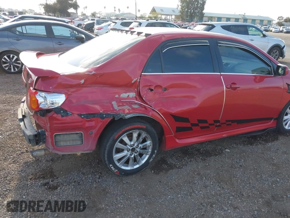 2009 Toyota Corolla with VIN 1NXBU40EX9Z027482, listed as a IAAI auction lot 42149978 with 164,318 mi miles. Bid and sale history available at carsss.com. Image 6.