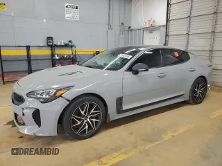 2022 Kia Stinger GT-Line with VIN KNAE35LD6N6118287, listed as a Copart auction lot 51643355 with 0 mi miles and Clean Title. Bid and sale history available at carsss.com. Image 1.