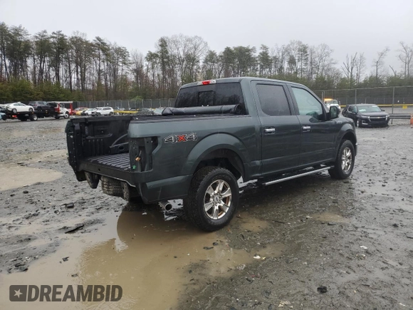 2015 Ford F-150 XLT with VIN 1FTEW1EF9FKD13777, listed as a Copart auction lot 47982534 with 165,364 mi miles and Salvage title. Bid and sale history available at DreamBid. Image 3.