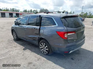 2019 Honda Pilot EX-L with VIN 5FNYF5H58KB045870, listed as a IAAI auction lot 41418635 with 44,093 mi miles. Bid and sale history available at carsss.com. Image 3.
