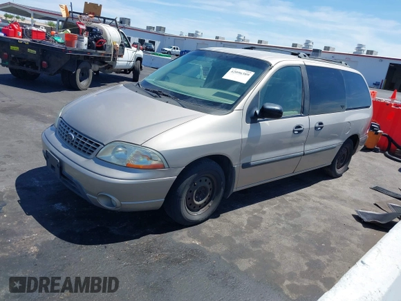 2003 Ford Windstar LX with VIN 2FMZA51493BA07188, listed as a IAAI auction lot 42096389 with 119,039 mi miles and . Bid and sale history available at carsss.com. Image 2.