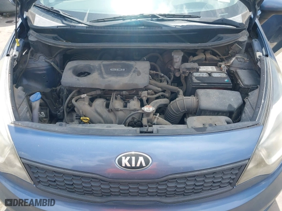 2016 Kia Rio LX with VIN KNADM4A32G6690392, listed as a IAAI auction lot 42075112 with 122,212 mi miles. Bid and sale history available at carsss.com. Image 10.