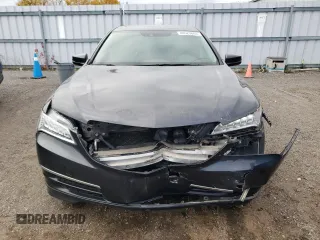 2015 Acura TLX Technology with VIN 19UUB1F52FA800324, listed as a Copart auction lot 80523864 with 99,348 mi miles and Salvage title. Bid and sale history available at DreamBid. Image 5.