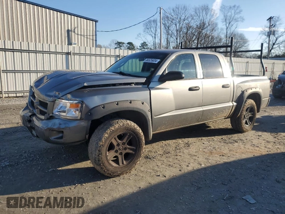 2011 Ram Dakota Bighorn/Lonestar with VIN 1D7RE3GK7BS580877, listed as a Copart auction lot 86525634 with 198,474 mi miles and Salvage Title. Bid and sale history available at carsss.com. Image 1.