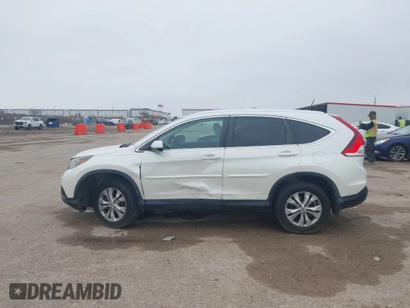 2014 Honda CR-V EX-L with VIN 5J6RM4H77EL113626, listed as a IAAI auction lot 41702024 with 135,885 mi miles. Bid and sale history available at carsss.com. Image 14.