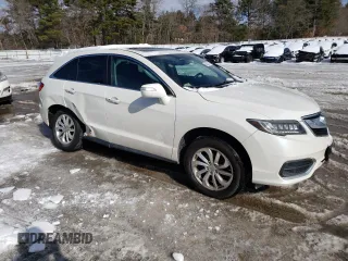 2018 Acura RDX w/Technology Pkg with VIN 5J8TB4H57JL005728, listed as a Copart auction lot 45553215 with 101,258 mi miles and Salvage Title. Bid and sale history available at carsss.com. Image 4.