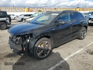 2024 Audi Q4 e-tron Premium Plus with VIN WA1LUBFZXRP050048, listed as a Copart auction lot 45412445 with 2,269 mi miles and Salvage Title. Bid and sale history available at DreamBid. Image 1.