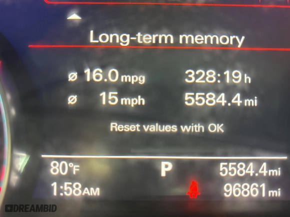 2016 Audi A6 2.0T Premium Plus with VIN WAUGFAFC6GN120156, listed as a Copart auction lot 54575565 with 96,861 mi miles and Clean Title. Bid and sale history available at carsss.com. Image 8.