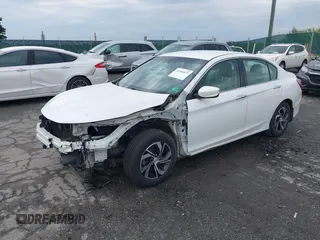 2017 Honda Accord LX with VIN 1HGCR2F30HA276587, listed as a IAAI auction lot 41984875 with 132,698 mi miles and . Bid and sale history available at carsss.com. Image 2.