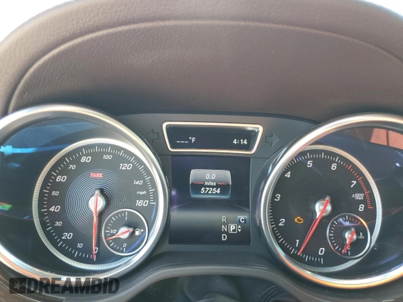 2019 Mercedes-Benz GLS 450 with VIN 4JGDF6EE8KB227057, listed as a Copart auction lot 56488054 with 57,254 mi miles and . Bid and sale history available at DreamBid. Image 9.