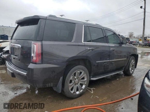 2016 GMC Yukon Denali with VIN 1GKS2CKJ4GR369125, listed as a Copart auction lot 49224914 with 149,356 mi miles and Salvage Title. Bid and sale history available at carsss.com. Image 3.