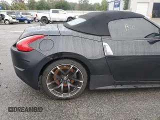 2012 Nissan 370Z Touring with VIN JN1AZ4FH1CM370100, listed as a Copart auction lot 81539854 with 0 mi miles and Salvage Title. Bid and sale history available at carsss.com. Image 10.