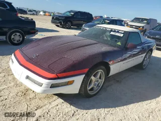 1995 Chevrolet Corvette with VIN 1G1YY32P9S5111832, listed as a Copart auction lot 77951714 with 0 mi miles and Salvage Title. Bid and sale history available at carsss.com. Image 1.