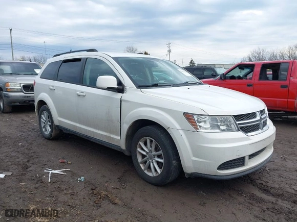 2016 Dodge Journey SE with VIN 3C4PDCABXGT222773, listed as a IAAI auction lot 41673568 with 78,587 mi miles. Bid and sale history available at carsss.com. Image 1.