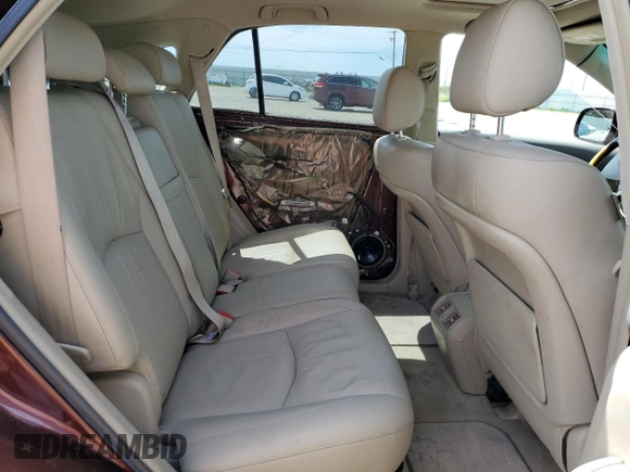 2008 Lexus RX 350 with VIN JTJGK31U480014472, listed as a Copart auction lot 52739835 with 185,551 mi miles and Salvage Title. Bid and sale history available at DreamBid. Image 11.
