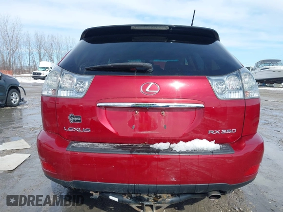 2009 Lexus RX 350 with VIN 2T2HK31U99C134116, listed as a IAAI auction lot 41748746 with 238,039 mi miles and . Bid and sale history available at DreamBid. Image 17.