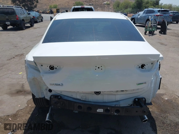 2023 Mazda 3 S Carbon Edition with VIN 3MZBPACM1PM356552, listed as a IAAI auction lot 42603574 with 20,092 mi miles and . Bid and sale history available at DreamBid. Image 17.