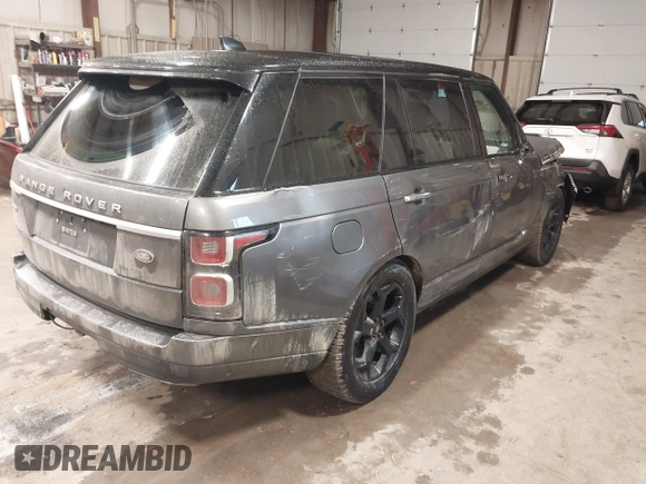 2019 Land Rover Range Rover with VIN SALGS5REXKA538389, listed as a IAAI auction lot 41709427 with 66,016 mi miles. Bid and sale history available at carsss.com. Image 4.