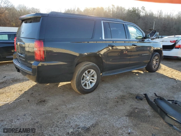 2019 Chevrolet Suburban LT with VIN 1GNSCHKCXKR187842, listed as a Copart auction lot 86890774 with 0 mi miles and Salvage Title. Bid and sale history available at carsss.com. Image 3.