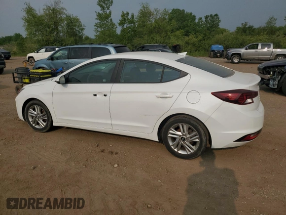 2020 Hyundai Elantra SEL z VIN 5NPD84LF4LH561374, wystawiony jako Copart lot #59786645 z przebiegiem 101 212 mil mil oraz Szkoda całkowita • Salvage title. Historia ofert i sprzedaży dostępna na DreamBid. Obrazek 2.