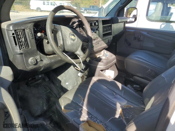 2012 Chevrolet Express Cargo Van with VIN 1GCSGAFX1C1137350, listed as a Copart auction lot 76128634 with 223,038 mi miles and Clean Title. Bid and sale history available at carsss.com. Image 8.
