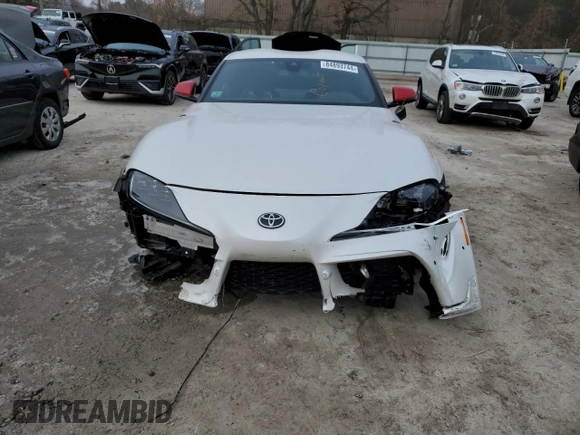 2020 Toyota Supra 3.0 with VIN WZ1DB4C05LW023856, listed as a Copart auction lot 84893744 with 32,046 mi miles and Salvage title. Bid and sale history available at DreamBid. Image 5.