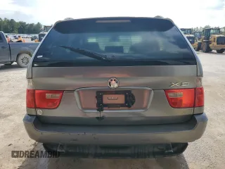 2005 BMW X5 3.0i with VIN 5UXFA13545LU48461, listed as a Copart auction lot 60874404 with 191,514 mi miles and Salvage Title. Bid and sale history available at carsss.com. Image 6.