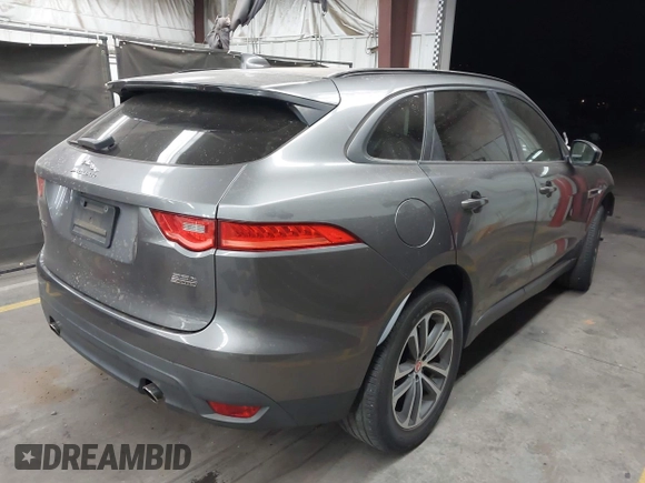 2018 Jaguar F-Pace 25t Premium with VIN SADCJ2FX2JA270177, listed as a IAAI auction lot 42034600 with 42,758 mi miles and . Bid and sale history available at DreamBid. Image 4.