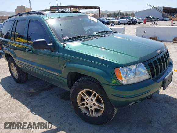 1999 Jeep Grand Cherokee Limited with VIN 1J4GW68N5XC666564, listed as a IAAI auction lot 42117018 with 177,440 mi miles. Bid and sale history available at carsss.com. Image 1.
