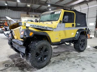 2002 Jeep Wrangler Sport with VIN 1J4FA49S02P730417, listed as a Copart auction lot 59620865 with Not provided miles and Salvage title. Bid and sale history available at DreamBid. Image 1.