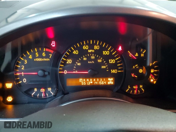 2006 Nissan Armada LE z VIN 5N1AA08B46N715720, wystawiony jako Copart lot #87299074 z przebiegiem 141 564 mil mil oraz Czysty tytuł • Clean title. Historia ofert i sprzedaży dostępna na DreamBid. Obrazek 9.