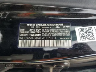 2020 Mercedes-Benz GLB 250 с VIN WDC4M4GB4LW006304, выставлен на аукционе Copart как лот 54451005 с пробегом 46 695 миль миль и Списание • Salvage title. История ставок и продаж доступна на DreamBid. Изображение 14.