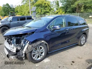 2022 Toyota Sienna Platinum z VIN 5TDESKFC8NS043373, wystawiony jako Copart lot #68986624 z przebiegiem 41 927 mil mil oraz Szkoda całkowita • Salvage title. Historia ofert i sprzedaży dostępna na DreamBid. Obrazek 1.