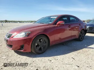 2011 Lexus IS 350 with VIN JTHBE5C22B5027709, listed as a Copart auction lot 48689275 with 242,040 mi miles and Salvage Title. Bid and sale history available at carsss.com. Image 1.