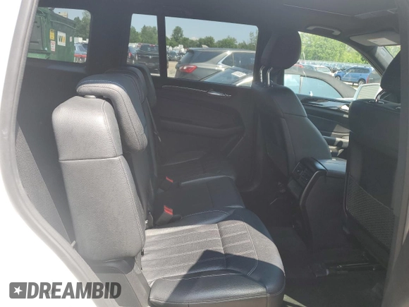 2017 Mercedes-Benz GLS 450 with VIN 4JGDF6EE6HA934415, listed as a Copart auction lot 62760175 with 64,527 mi miles and Salvage title. Bid and sale history available at DreamBid. Image 11.