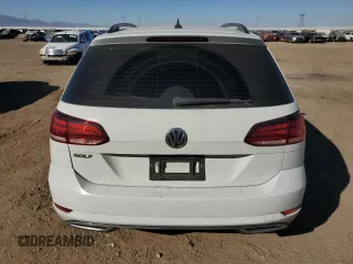 2019 Volkswagen Golf SportWagen S with VIN 3VWY57AU2KM510846, listed as a Copart auction lot 76291044 with 110,496 mi miles and Salvage Title. Bid and sale history available at carsss.com. Image 6.