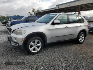 2007 BMW X5 3.0si with VIN 4USFE43567LY77542, listed as a Copart auction lot 48221585 with 166,414 mi miles and Salvage Title. Bid and sale history available at carsss.com. Image 1.