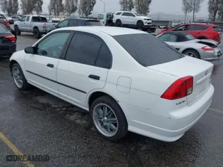 2004 Honda Civic VP with VIN 2HGES16304H608532, listed as a IAAI auction lot 41762614 with 196908 miles. Bid and sale history available at carsss.com. Image 3.