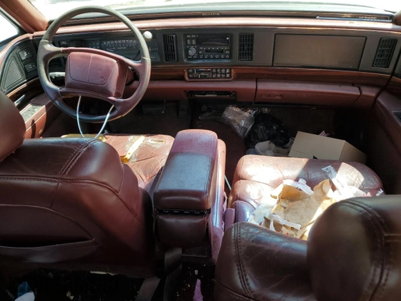 1999 Buick LeSabre Custom with VIN 1G4HP52K3XH440490, listed as a Copart auction lot 53205525 with 187,458 mi miles and Salvage Title. Bid and sale history available at DreamBid. Image 8.
