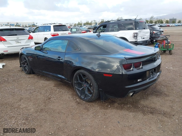 2012 Chevrolet Camaro 2LT with VIN 2G1FC1E39C9118240, listed as a IAAI auction lot 41907051 with 123,173 mi miles. Bid and sale history available at carsss.com. Image 3.