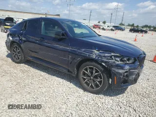 2022 BMW X4 M40i with VIN 5UX43DT02N9K59473, listed as a Copart auction lot 62493725 with 49,708 mi miles and Salvage title. Bid and sale history available at DreamBid. Image 4.
