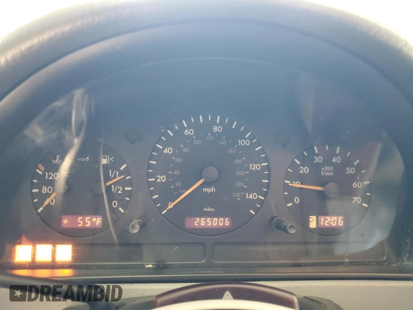2003 Mercedes-Benz M-Class 3.2L with VIN 4JGAB54E33A383315, listed as a Copart auction lot 44424045 with 265,006 mi miles and Salvage Title. Bid and sale history available at carsss.com. Image 9.