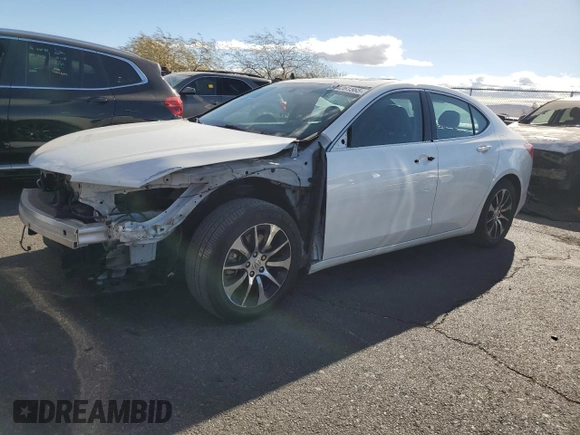 2016 Acura TLX with VIN 19UUB1F35GA001962, listed as a Copart auction lot 44261565 with 67,992 mi miles and Salvage title. Bid and sale history available at DreamBid. Image 1.