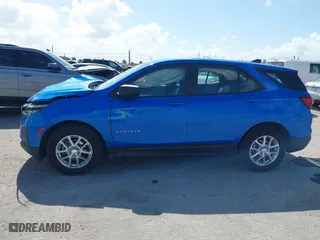 2024 Chevrolet Equinox LS with VIN 3GNAXHEG6RL181438, listed as a IAAI auction lot 41577654 with 7,459 mi miles. Bid and sale history available at carsss.com. Image 14.
