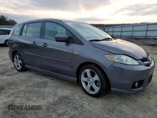 2007 Mazda 5 Sport with VIN JM1CR293770142741, listed as a Copart auction lot 85970614 with 99,285 mi miles and Salvage Title. Bid and sale history available at DreamBid. Image 4.
