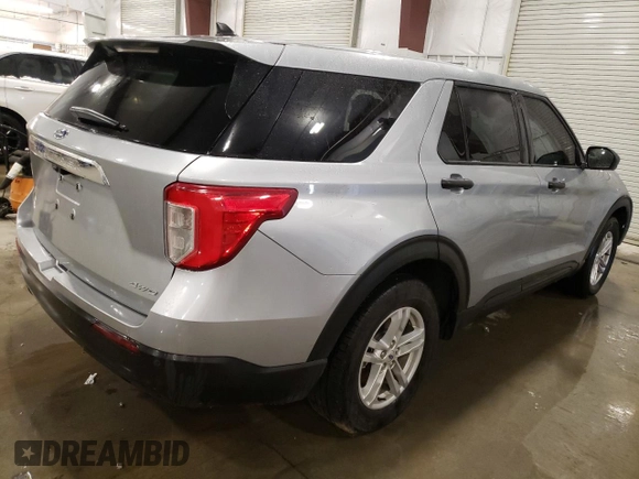 2023 Ford Explorer with VIN 1FMSK8BH3PGA18056, listed as a Copart auction lot 82398254 with 35,237 mi miles and Salvage title. Bid and sale history available at DreamBid. Image 3.